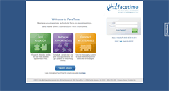 Desktop Screenshot of facetimescheduler.com